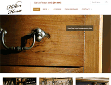 Tablet Screenshot of hiltonhousedesigns.com
